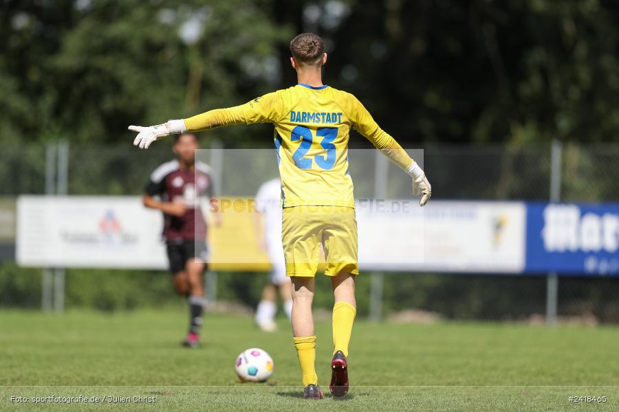 sport, action, U17, Sportgelände, SV Darmstadt 98, Landesfreundschaftsspiele, Junioren Bundesliga, Fussball, DFB, Altfeld, 1. FC Nürnberg, 07.07.2024 - Bild-ID: 2418465