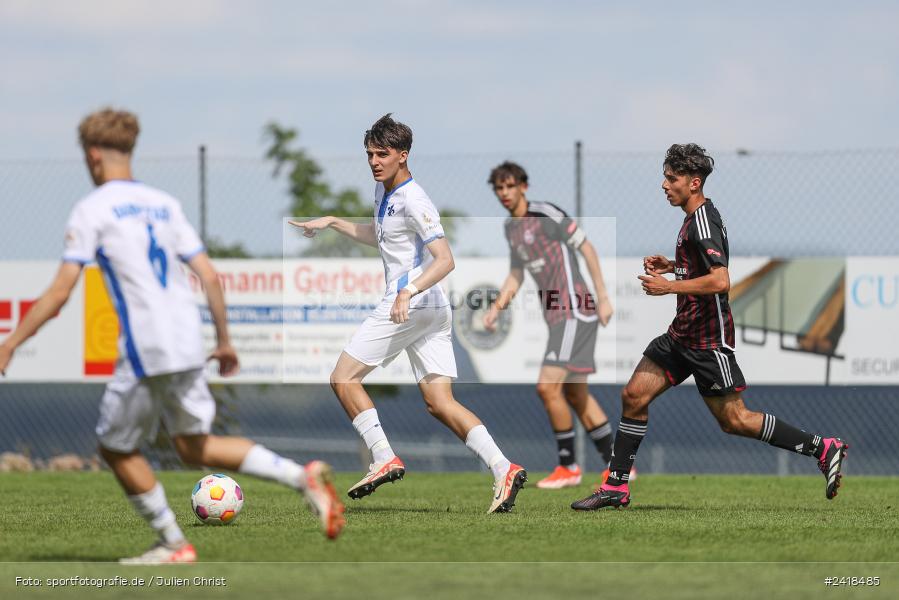 sport, action, U17, Sportgelände, SV Darmstadt 98, Landesfreundschaftsspiele, Junioren Bundesliga, Fussball, DFB, Altfeld, 1. FC Nürnberg, 07.07.2024 - Bild-ID: 2418485 sport, action, U17, Sportgelände, SV Darmstadt 98, Landesfreundschaftsspiele, Junioren Bundesliga, Fussball, DFB, Altfeld, 1. FC Nürnberg, 07.07.2024 - Bild-ID: 2418485