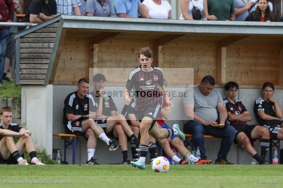 sport, action, U17, Sportgelände, SV Darmstadt 98, Landesfreundschaftsspiele, Junioren Bundesliga, Fussball, DFB, Altfeld, 1. FC Nürnberg, 07.07.2024 - Bild-ID: 2418524 sport, action, U17, Sportgelände, SV Darmstadt 98, Landesfreundschaftsspiele, Junioren Bundesliga, Fussball, DFB, Altfeld, 1. FC Nürnberg, 07.07.2024 - Bild-ID: 2418524
