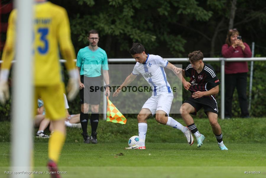 sport, action, U17, Sportgelände, SV Darmstadt 98, Landesfreundschaftsspiele, Junioren Bundesliga, Fussball, DFB, Altfeld, 1. FC Nürnberg, 07.07.2024 - Bild-ID: 2418529 sport, action, U17, Sportgelände, SV Darmstadt 98, Landesfreundschaftsspiele, Junioren Bundesliga, Fussball, DFB, Altfeld, 1. FC Nürnberg, 07.07.2024 - Bild-ID: 2418529