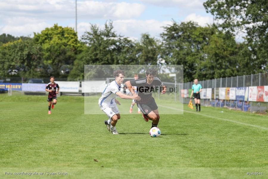 sport, action, U17, Sportgelände, SV Darmstadt 98, Landesfreundschaftsspiele, Junioren Bundesliga, Fussball, DFB, Altfeld, 1. FC Nürnberg, 07.07.2024 - Bild-ID: 2418541 sport, action, U17, Sportgelände, SV Darmstadt 98, Landesfreundschaftsspiele, Junioren Bundesliga, Fussball, DFB, Altfeld, 1. FC Nürnberg, 07.07.2024 - Bild-ID: 2418541