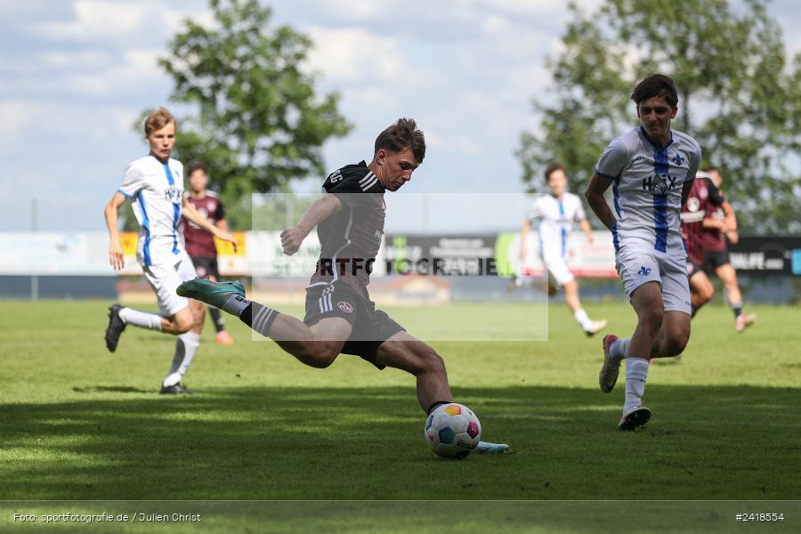 sport, action, U17, Sportgelände, SV Darmstadt 98, Landesfreundschaftsspiele, Junioren Bundesliga, Fussball, DFB, Altfeld, 1. FC Nürnberg, 07.07.2024 - Bild-ID: 2418554 sport, action, U17, Sportgelände, SV Darmstadt 98, Landesfreundschaftsspiele, Junioren Bundesliga, Fussball, DFB, Altfeld, 1. FC Nürnberg, 07.07.2024 - Bild-ID: 2418554