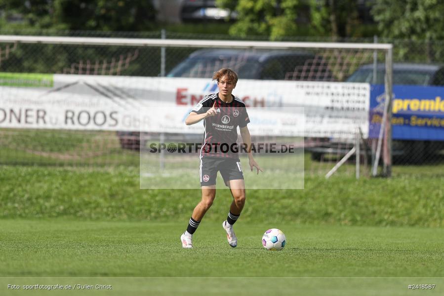 sport, action, U19, Sportgelände, SV Darmstadt 98, Landesfreundschaftsspiele, Junioren Bundesliga, Fussball, DFB, Altfeld, 1. FC Nürnberg, 07.07.2024 - Bild-ID: 2418587