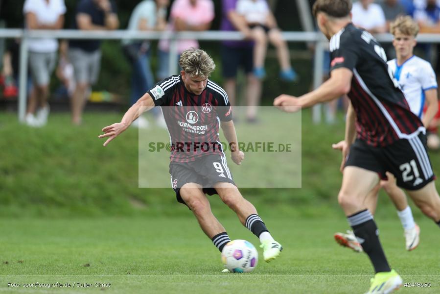 sport, action, U19, Sportgelände, SV Darmstadt 98, Landesfreundschaftsspiele, Junioren Bundesliga, Fussball, DFB, Altfeld, 1. FC Nürnberg, 07.07.2024 - Bild-ID: 2418630 sport, action, U19, Sportgelände, SV Darmstadt 98, Landesfreundschaftsspiele, Junioren Bundesliga, Fussball, DFB, Altfeld, 1. FC Nürnberg, 07.07.2024 - Bild-ID: 2418630