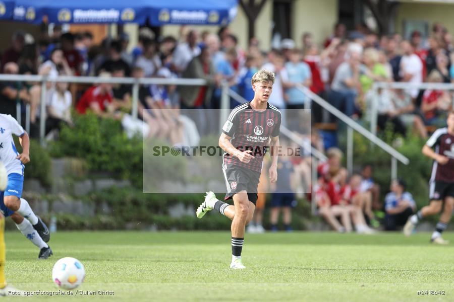 sport, action, U19, Sportgelände, SV Darmstadt 98, Landesfreundschaftsspiele, Junioren Bundesliga, Fussball, DFB, Altfeld, 1. FC Nürnberg, 07.07.2024 - Bild-ID: 2418642 sport, action, U19, Sportgelände, SV Darmstadt 98, Landesfreundschaftsspiele, Junioren Bundesliga, Fussball, DFB, Altfeld, 1. FC Nürnberg, 07.07.2024 - Bild-ID: 2418642