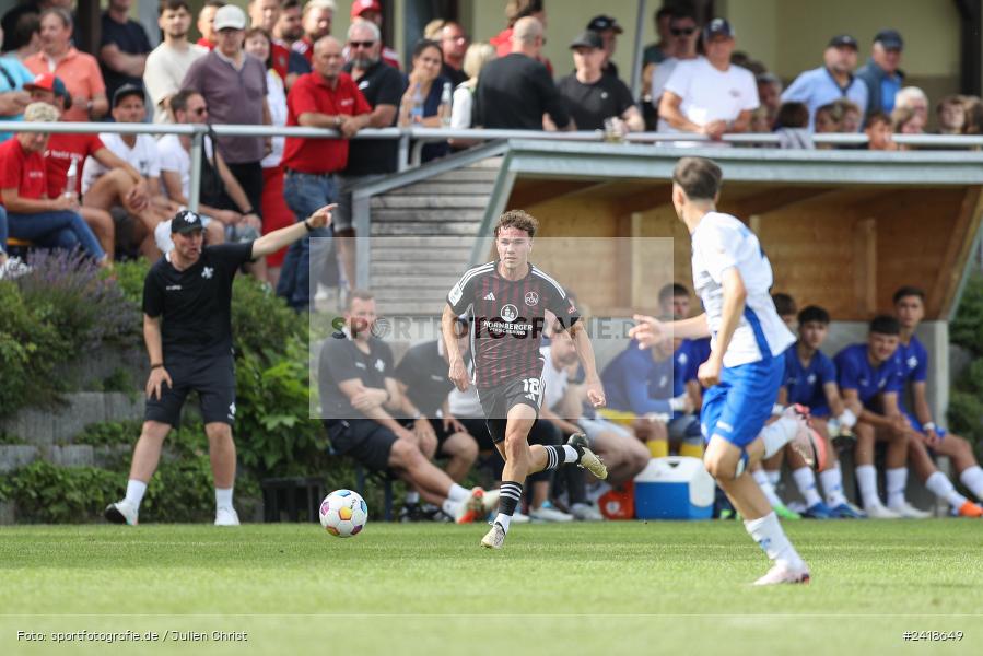 sport, action, U19, Sportgelände, SV Darmstadt 98, Landesfreundschaftsspiele, Junioren Bundesliga, Fussball, DFB, Altfeld, 1. FC Nürnberg, 07.07.2024 - Bild-ID: 2418649 sport, action, U19, Sportgelände, SV Darmstadt 98, Landesfreundschaftsspiele, Junioren Bundesliga, Fussball, DFB, Altfeld, 1. FC Nürnberg, 07.07.2024 - Bild-ID: 2418649