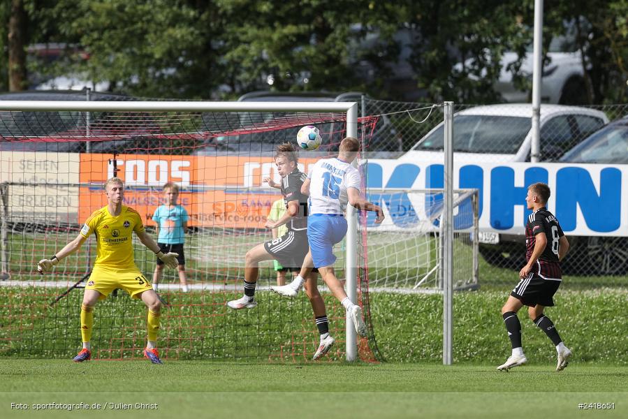 sport, action, U19, Sportgelände, SV Darmstadt 98, Landesfreundschaftsspiele, Junioren Bundesliga, Fussball, DFB, Altfeld, 1. FC Nürnberg, 07.07.2024 - Bild-ID: 2418651 sport, action, U19, Sportgelände, SV Darmstadt 98, Landesfreundschaftsspiele, Junioren Bundesliga, Fussball, DFB, Altfeld, 1. FC Nürnberg, 07.07.2024 - Bild-ID: 2418651
