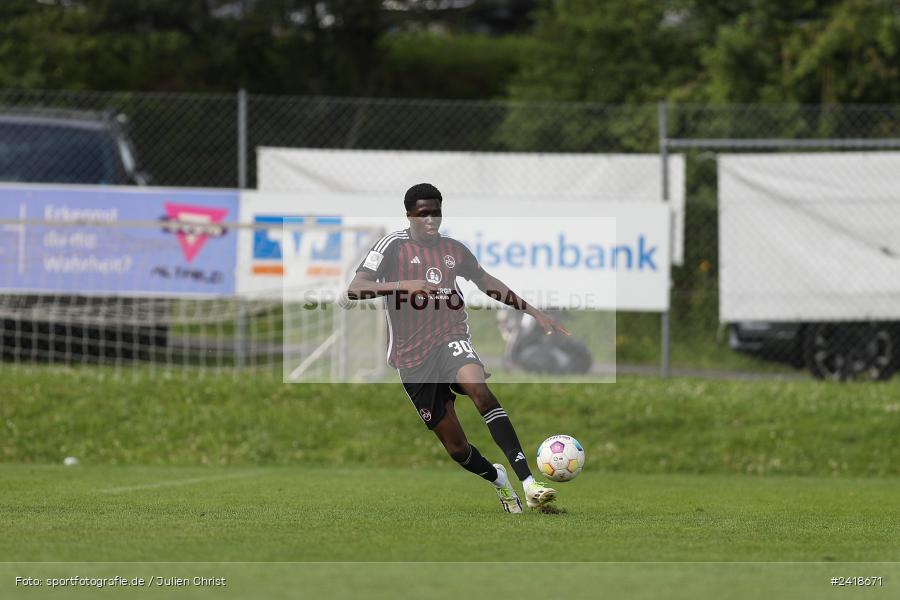 sport, action, U19, Sportgelände, SV Darmstadt 98, Landesfreundschaftsspiele, Junioren Bundesliga, Fussball, DFB, Altfeld, 1. FC Nürnberg, 07.07.2024 - Bild-ID: 2418671