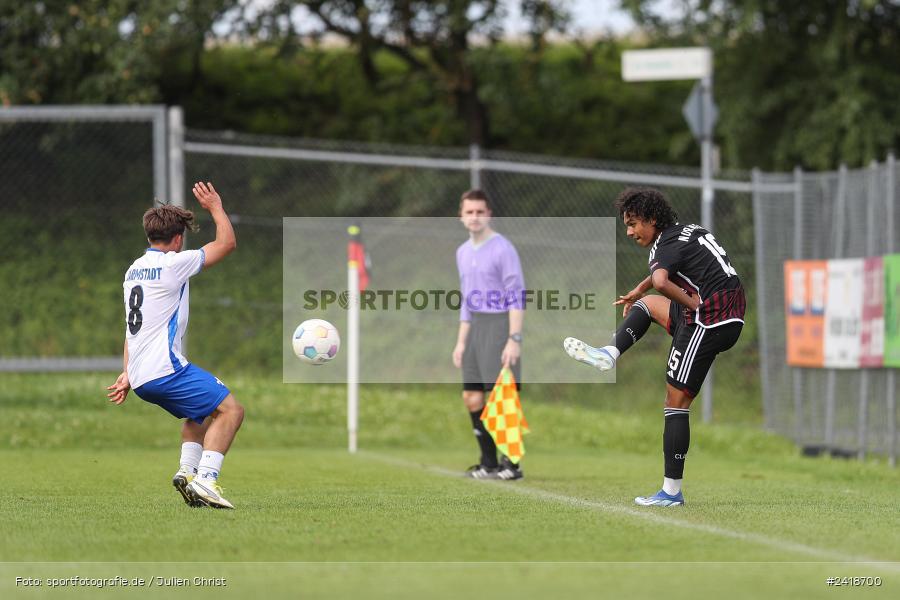 sport, action, U19, Sportgelände, SV Darmstadt 98, Landesfreundschaftsspiele, Junioren Bundesliga, Fussball, DFB, Altfeld, 1. FC Nürnberg, 07.07.2024 - Bild-ID: 2418700