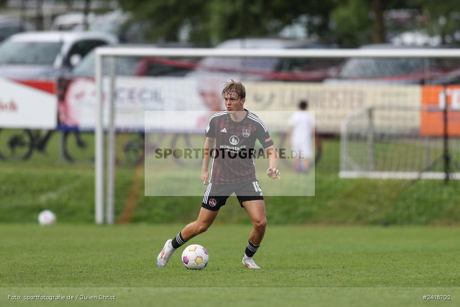 sport, action, U19, Sportgelände, SV Darmstadt 98, Landesfreundschaftsspiele, Junioren Bundesliga, Fussball, DFB, Altfeld, 1. FC Nürnberg, 07.07.2024 - Bild-ID: 2418702