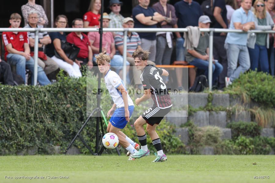 sport, action, U19, Sportgelände, SV Darmstadt 98, Landesfreundschaftsspiele, Junioren Bundesliga, Fussball, DFB, Altfeld, 1. FC Nürnberg, 07.07.2024 - Bild-ID: 2418715 sport, action, U19, Sportgelände, SV Darmstadt 98, Landesfreundschaftsspiele, Junioren Bundesliga, Fussball, DFB, Altfeld, 1. FC Nürnberg, 07.07.2024 - Bild-ID: 2418715