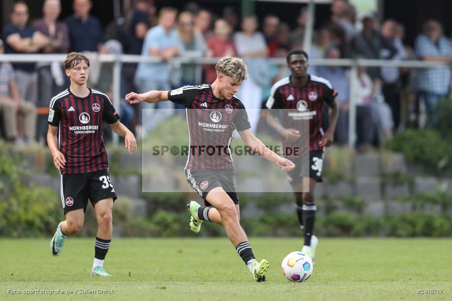 sport, action, U19, Sportgelände, SV Darmstadt 98, Landesfreundschaftsspiele, Junioren Bundesliga, Fussball, DFB, Altfeld, 1. FC Nürnberg, 07.07.2024 - Bild-ID: 2418719