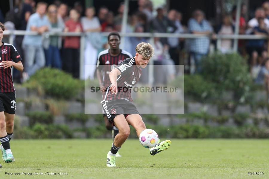 sport, action, U19, Sportgelände, SV Darmstadt 98, Landesfreundschaftsspiele, Junioren Bundesliga, Fussball, DFB, Altfeld, 1. FC Nürnberg, 07.07.2024 - Bild-ID: 2418720