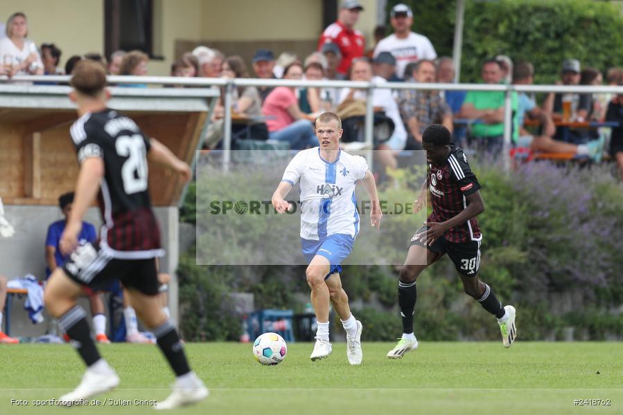 sport, action, U19, Sportgelände, SV Darmstadt 98, Landesfreundschaftsspiele, Junioren Bundesliga, Fussball, DFB, Altfeld, 1. FC Nürnberg, 07.07.2024 - Bild-ID: 2418762