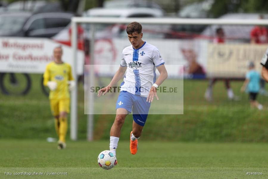 sport, action, U19, Sportgelände, SV Darmstadt 98, Landesfreundschaftsspiele, Junioren Bundesliga, Fussball, DFB, Altfeld, 1. FC Nürnberg, 07.07.2024 - Bild-ID: 2418766