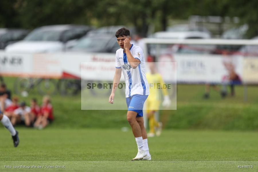 sport, action, U19, Sportgelände, SV Darmstadt 98, Landesfreundschaftsspiele, Junioren Bundesliga, Fussball, DFB, Altfeld, 1. FC Nürnberg, 07.07.2024 - Bild-ID: 2418773