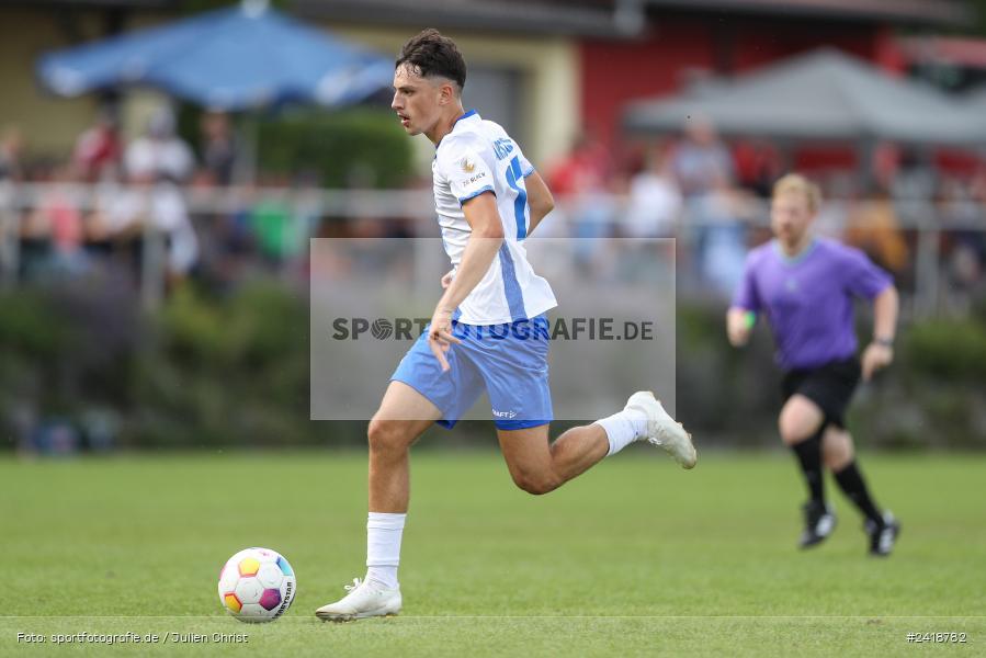 sport, action, U19, Sportgelände, SV Darmstadt 98, Landesfreundschaftsspiele, Junioren Bundesliga, Fussball, DFB, Altfeld, 1. FC Nürnberg, 07.07.2024 - Bild-ID: 2418782