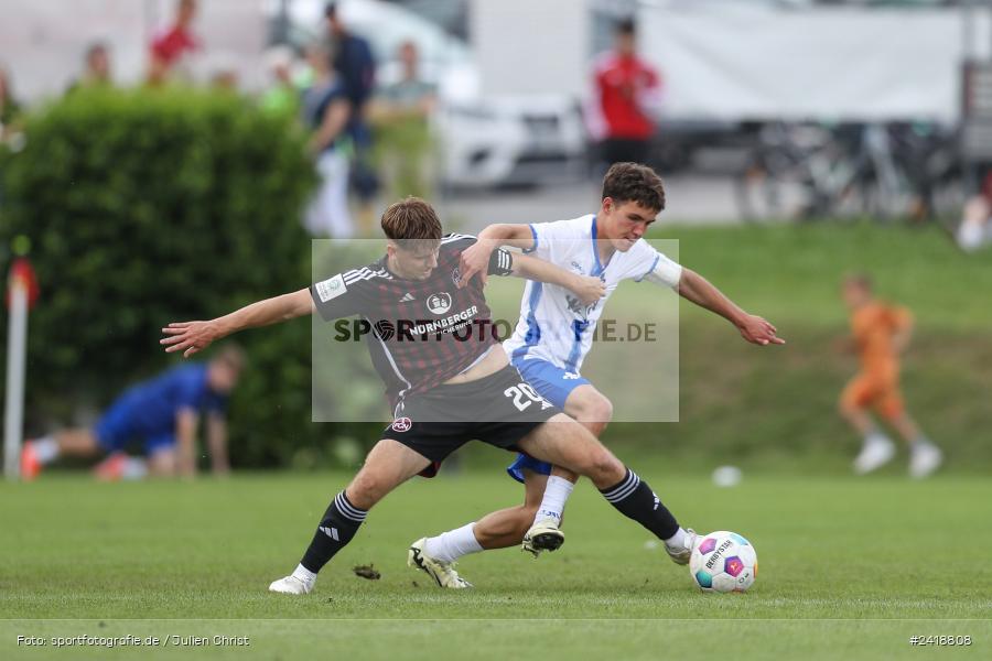 sport, action, U19, Sportgelände, SV Darmstadt 98, Landesfreundschaftsspiele, Junioren Bundesliga, Fussball, DFB, Altfeld, 1. FC Nürnberg, 07.07.2024 - Bild-ID: 2418808 sport, action, U19, Sportgelände, SV Darmstadt 98, Landesfreundschaftsspiele, Junioren Bundesliga, Fussball, DFB, Altfeld, 1. FC Nürnberg, 07.07.2024 - Bild-ID: 2418808