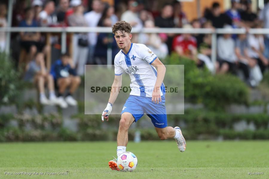 sport, action, U19, Sportgelände, SV Darmstadt 98, Landesfreundschaftsspiele, Junioren Bundesliga, Fussball, DFB, Altfeld, 1. FC Nürnberg, 07.07.2024 - Bild-ID: 2418817 sport, action, U19, Sportgelände, SV Darmstadt 98, Landesfreundschaftsspiele, Junioren Bundesliga, Fussball, DFB, Altfeld, 1. FC Nürnberg, 07.07.2024 - Bild-ID: 2418817