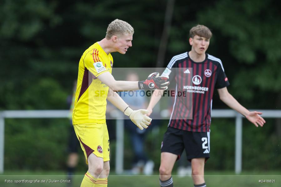 sport, action, U19, Sportgelände, SV Darmstadt 98, Landesfreundschaftsspiele, Junioren Bundesliga, Fussball, DFB, Altfeld, 1. FC Nürnberg, 07.07.2024 - Bild-ID: 2418821