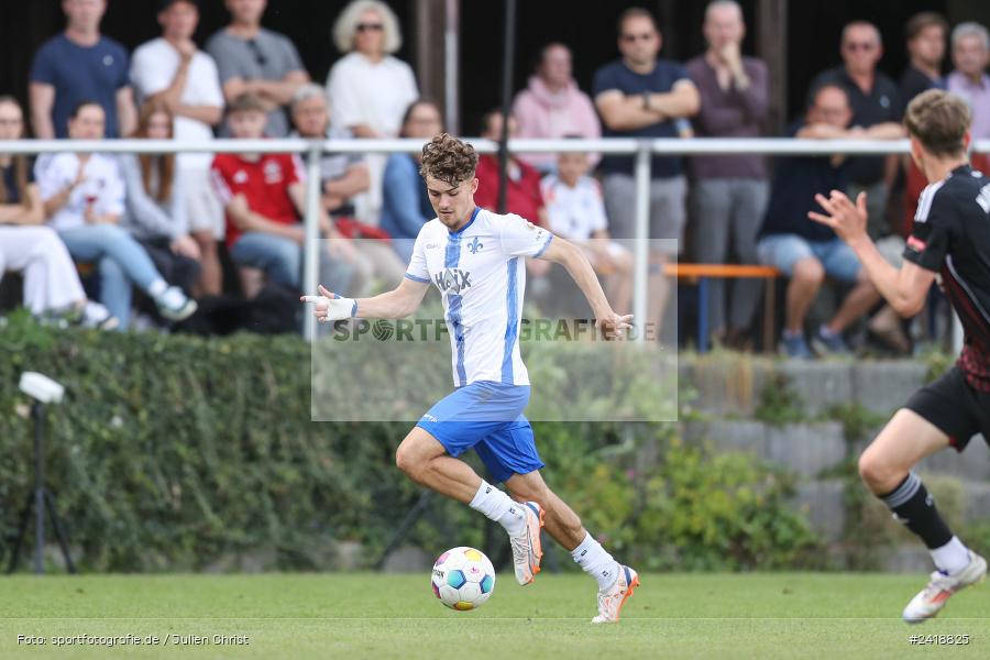 sport, action, U19, Sportgelände, SV Darmstadt 98, Landesfreundschaftsspiele, Junioren Bundesliga, Fussball, DFB, Altfeld, 1. FC Nürnberg, 07.07.2024 - Bild-ID: 2418825