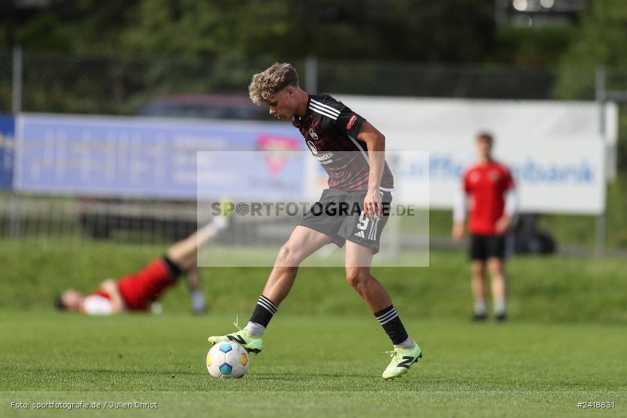 sport, action, U19, Sportgelände, SV Darmstadt 98, Landesfreundschaftsspiele, Junioren Bundesliga, Fussball, DFB, Altfeld, 1. FC Nürnberg, 07.07.2024 - Bild-ID: 2418831