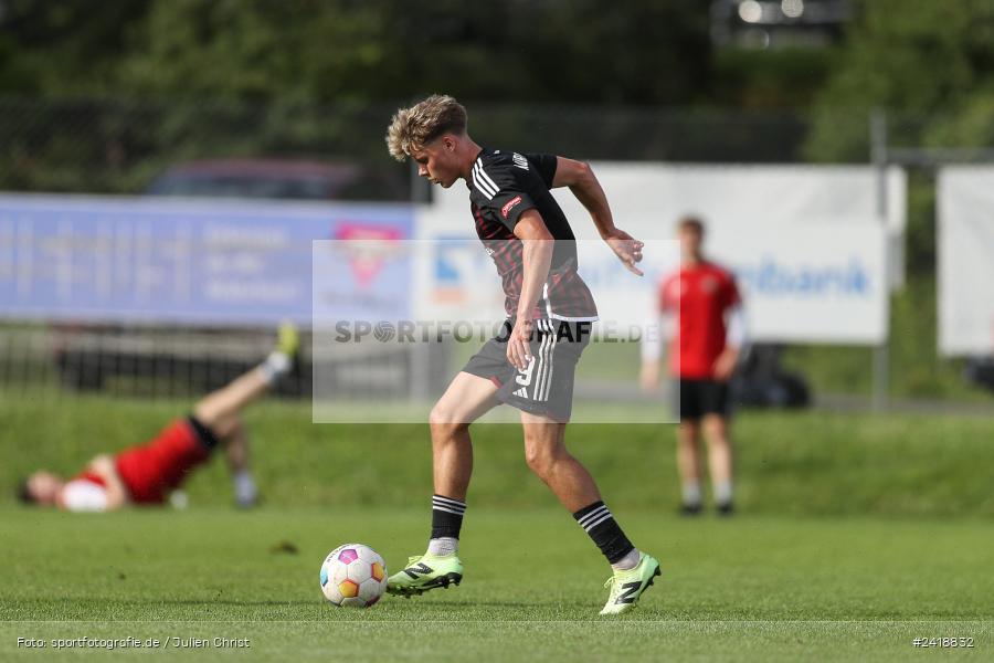 sport, action, U19, Sportgelände, SV Darmstadt 98, Landesfreundschaftsspiele, Junioren Bundesliga, Fussball, DFB, Altfeld, 1. FC Nürnberg, 07.07.2024 - Bild-ID: 2418832