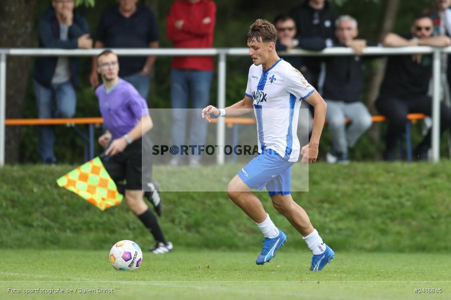 sport, action, U19, Sportgelände, SV Darmstadt 98, Landesfreundschaftsspiele, Junioren Bundesliga, Fussball, DFB, Altfeld, 1. FC Nürnberg, 07.07.2024 - Bild-ID: 2418865