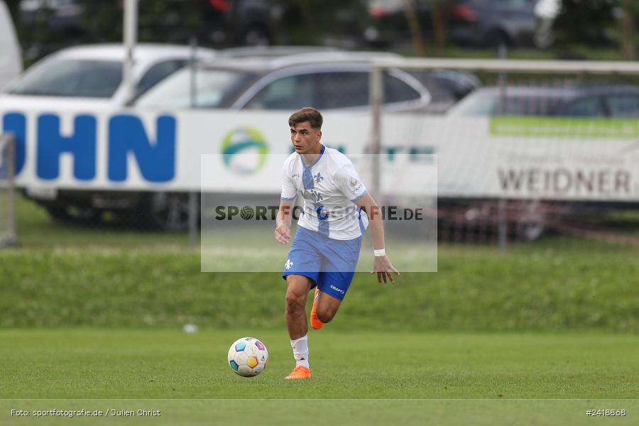 sport, action, U19, Sportgelände, SV Darmstadt 98, Landesfreundschaftsspiele, Junioren Bundesliga, Fussball, DFB, Altfeld, 1. FC Nürnberg, 07.07.2024 - Bild-ID: 2418868