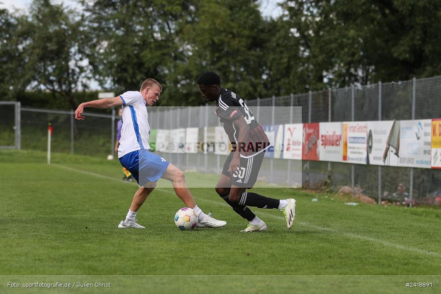 sport, action, U19, Sportgelände, SV Darmstadt 98, Landesfreundschaftsspiele, Junioren Bundesliga, Fussball, DFB, Altfeld, 1. FC Nürnberg, 08.07.2024 - Bild-ID: 2418891