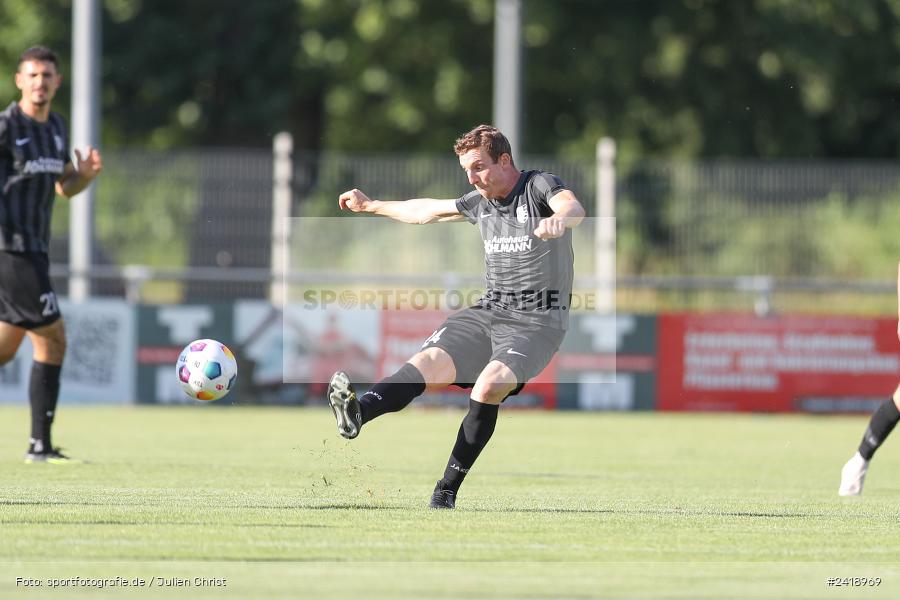 sport, action, TSV Karlburg, TSV, Sportgelände, SVD, SV Darmstadt 98 (U21), Landesfreundschaftsspiele, Karlburg, Hessenliga, HFV, Fussball, D98, Bayernliga Nord, BFV, 10.07.2024 - Bild-ID: 2418969