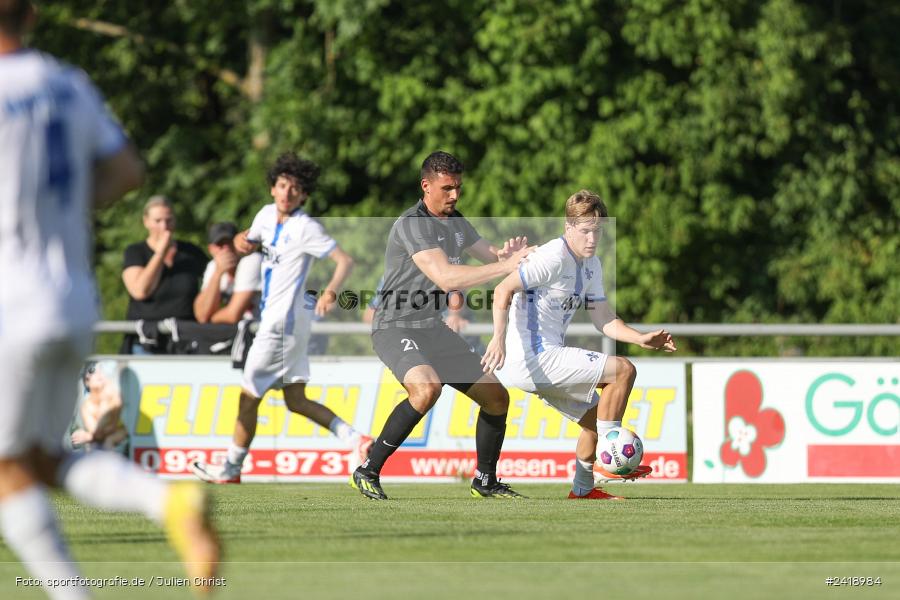 sport, action, TSV Karlburg, TSV, Sportgelände, SVD, SV Darmstadt 98 (U21), Landesfreundschaftsspiele, Karlburg, Hessenliga, HFV, Fussball, D98, Bayernliga Nord, BFV, 10.07.2024 - Bild-ID: 2418984