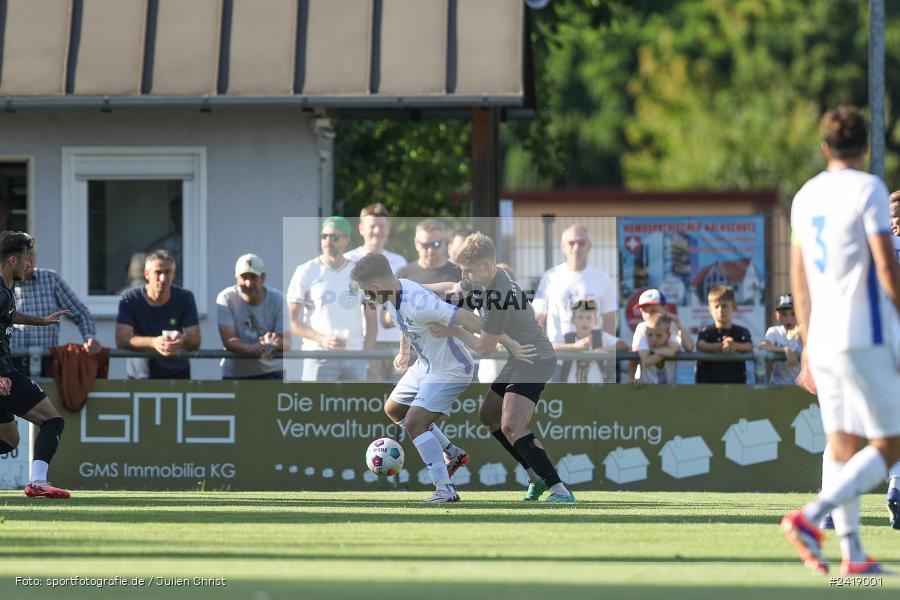 sport, action, TSV Karlburg, TSV, Sportgelände, SVD, SV Darmstadt 98 (U21), Landesfreundschaftsspiele, Karlburg, Hessenliga, HFV, Fussball, D98, Bayernliga Nord, BFV, 10.07.2024 - Bild-ID: 2419001