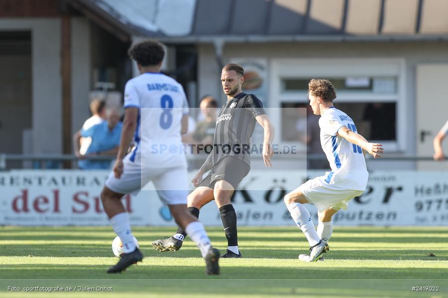 sport, action, TSV Karlburg, TSV, Sportgelände, SVD, SV Darmstadt 98 (U21), Landesfreundschaftsspiele, Karlburg, Hessenliga, HFV, Fussball, D98, Bayernliga Nord, BFV, 10.07.2024 - Bild-ID: 2419022