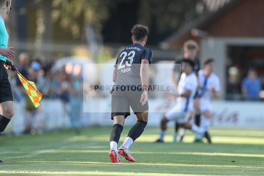 sport, action, TSV Karlburg, TSV, Sportgelände, SVD, SV Darmstadt 98 (U21), Landesfreundschaftsspiele, Karlburg, Hessenliga, HFV, Fussball, D98, Bayernliga Nord, BFV, 10.07.2024 - Bild-ID: 2419023