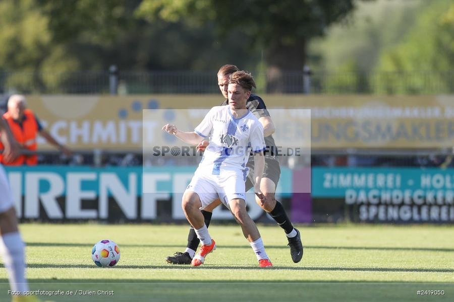 sport, action, TSV Karlburg, TSV, Sportgelände, SVD, SV Darmstadt 98 (U21), Landesfreundschaftsspiele, Karlburg, Hessenliga, HFV, Fussball, D98, Bayernliga Nord, BFV, 10.07.2024 - Bild-ID: 2419050 sport, action, TSV Karlburg, TSV, Sportgelände, SVD, SV Darmstadt 98 (U21), Landesfreundschaftsspiele, Karlburg, Hessenliga, HFV, Fussball, D98, Bayernliga Nord, BFV, 10.07.2024 - Bild-ID: 2419050
