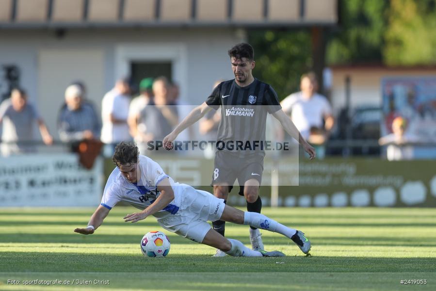 sport, action, TSV Karlburg, TSV, Sportgelände, SVD, SV Darmstadt 98 (U21), Landesfreundschaftsspiele, Karlburg, Hessenliga, HFV, Fussball, D98, Bayernliga Nord, BFV, 10.07.2024 - Bild-ID: 2419053 sport, action, TSV Karlburg, TSV, Sportgelände, SVD, SV Darmstadt 98 (U21), Landesfreundschaftsspiele, Karlburg, Hessenliga, HFV, Fussball, D98, Bayernliga Nord, BFV, 10.07.2024 - Bild-ID: 2419053