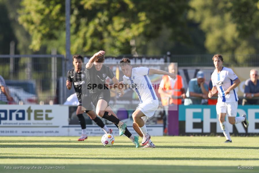 sport, action, TSV Karlburg, TSV, Sportgelände, SVD, SV Darmstadt 98 (U21), Landesfreundschaftsspiele, Karlburg, Hessenliga, HFV, Fussball, D98, Bayernliga Nord, BFV, 10.07.2024 - Bild-ID: 2419062 sport, action, TSV Karlburg, TSV, Sportgelände, SVD, SV Darmstadt 98 (U21), Landesfreundschaftsspiele, Karlburg, Hessenliga, HFV, Fussball, D98, Bayernliga Nord, BFV, 10.07.2024 - Bild-ID: 2419062