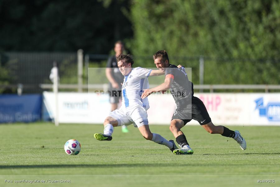 sport, action, TSV Karlburg, TSV, Sportgelände, SVD, SV Darmstadt 98 (U21), Landesfreundschaftsspiele, Karlburg, Hessenliga, HFV, Fussball, D98, Bayernliga Nord, BFV, 10.07.2024 - Bild-ID: 2419075 sport, action, TSV Karlburg, TSV, Sportgelände, SVD, SV Darmstadt 98 (U21), Landesfreundschaftsspiele, Karlburg, Hessenliga, HFV, Fussball, D98, Bayernliga Nord, BFV, 10.07.2024 - Bild-ID: 2419075