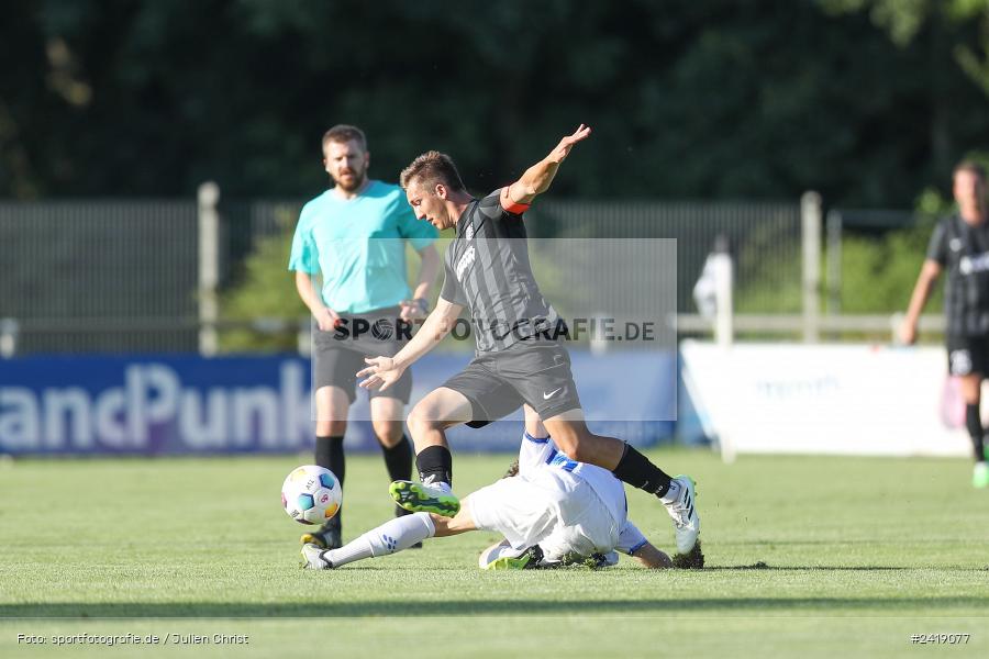 sport, action, TSV Karlburg, TSV, Sportgelände, SVD, SV Darmstadt 98 (U21), Landesfreundschaftsspiele, Karlburg, Hessenliga, HFV, Fussball, D98, Bayernliga Nord, BFV, 10.07.2024 - Bild-ID: 2419077