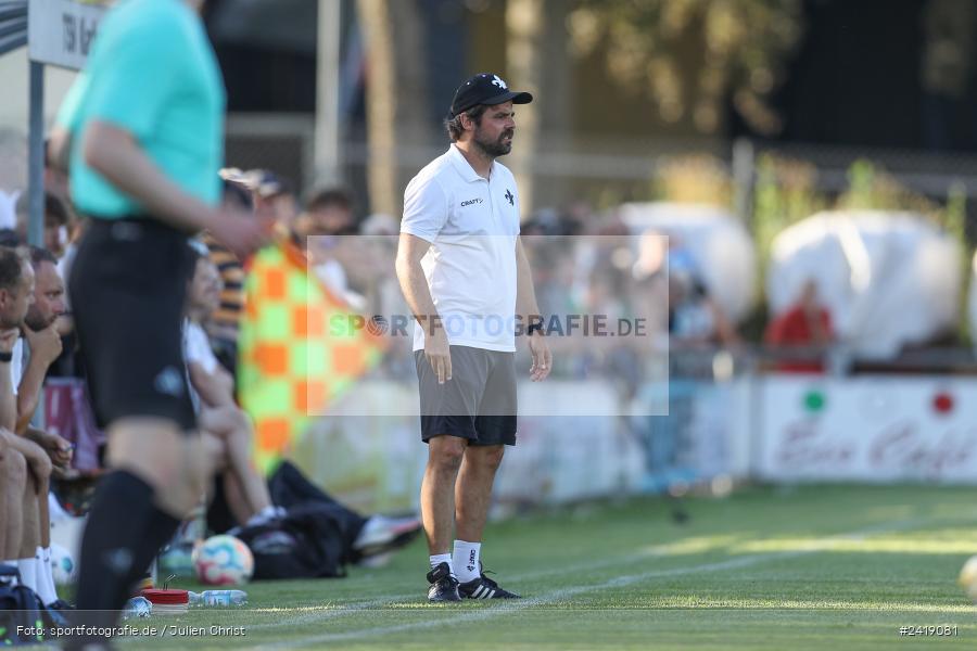 sport, action, TSV Karlburg, TSV, Sportgelände, SVD, SV Darmstadt 98 (U21), Landesfreundschaftsspiele, Karlburg, Hessenliga, HFV, Fussball, D98, Bayernliga Nord, BFV, 10.07.2024 - Bild-ID: 2419081