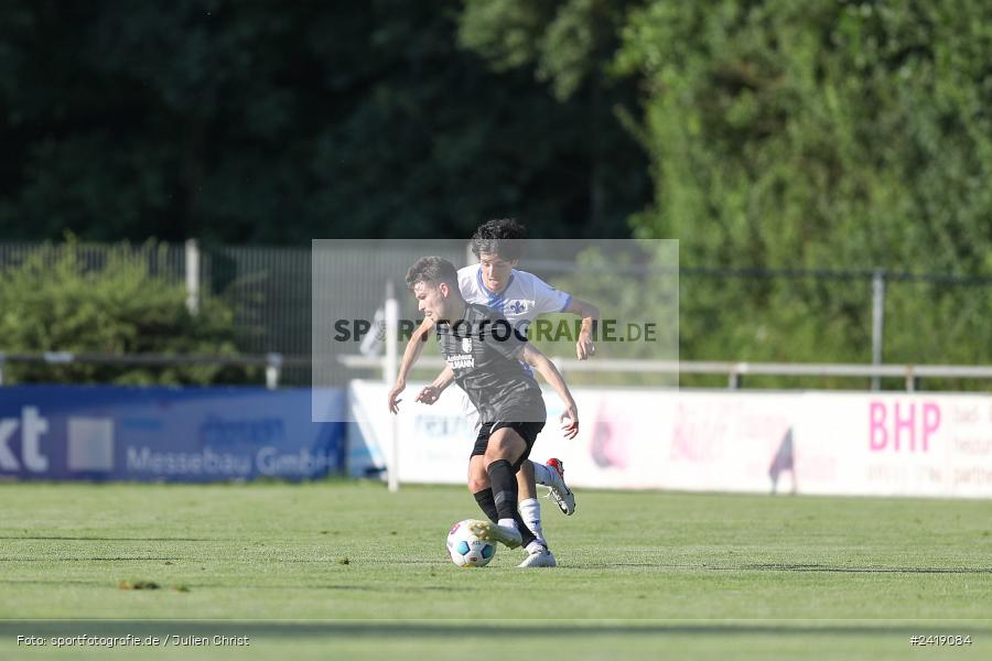 sport, action, TSV Karlburg, TSV, Sportgelände, SVD, SV Darmstadt 98 (U21), Landesfreundschaftsspiele, Karlburg, Hessenliga, HFV, Fussball, D98, Bayernliga Nord, BFV, 10.07.2024 - Bild-ID: 2419084