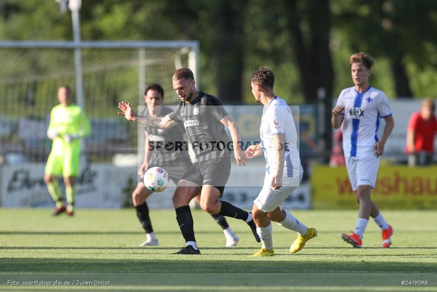 sport, action, TSV Karlburg, TSV, Sportgelände, SVD, SV Darmstadt 98 (U21), Landesfreundschaftsspiele, Karlburg, Hessenliga, HFV, Fussball, D98, Bayernliga Nord, BFV, 10.07.2024 - Bild-ID: 2419098 sport, action, TSV Karlburg, TSV, Sportgelände, SVD, SV Darmstadt 98 (U21), Landesfreundschaftsspiele, Karlburg, Hessenliga, HFV, Fussball, D98, Bayernliga Nord, BFV, 10.07.2024 - Bild-ID: 2419098