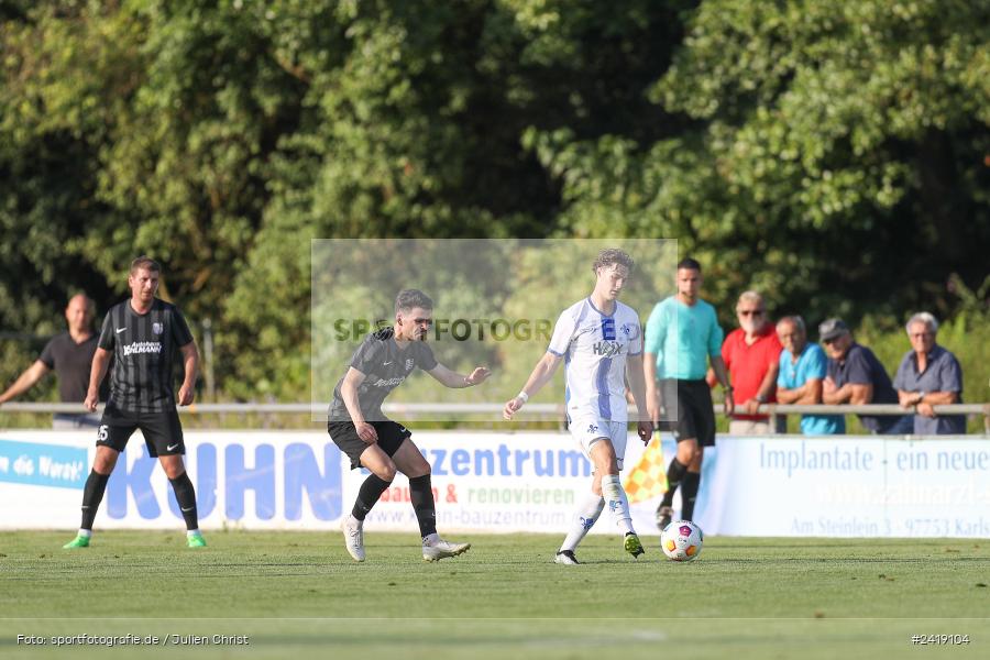 sport, action, TSV Karlburg, TSV, Sportgelände, SVD, SV Darmstadt 98 (U21), Landesfreundschaftsspiele, Karlburg, Hessenliga, HFV, Fussball, D98, Bayernliga Nord, BFV, 10.07.2024 - Bild-ID: 2419104