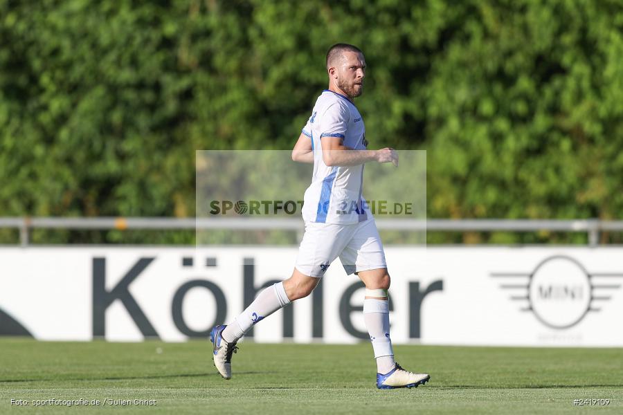 sport, action, TSV Karlburg, TSV, Sportgelände, SVD, SV Darmstadt 98 (U21), Landesfreundschaftsspiele, Karlburg, Hessenliga, HFV, Fussball, D98, Bayernliga Nord, BFV, 10.07.2024 - Bild-ID: 2419109