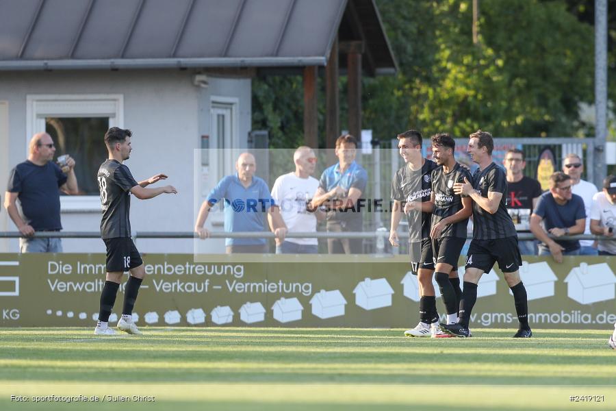 sport, action, TSV Karlburg, TSV, Sportgelände, SVD, SV Darmstadt 98 (U21), Landesfreundschaftsspiele, Karlburg, Hessenliga, HFV, Fussball, D98, Bayernliga Nord, BFV, 10.07.2024 - Bild-ID: 2419121