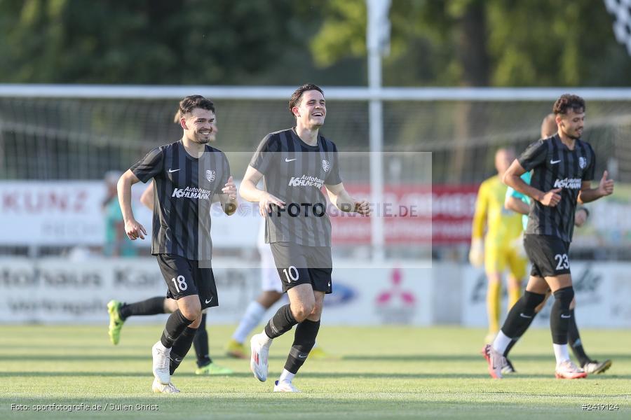 sport, action, TSV Karlburg, TSV, Sportgelände, SVD, SV Darmstadt 98 (U21), Landesfreundschaftsspiele, Karlburg, Hessenliga, HFV, Fussball, D98, Bayernliga Nord, BFV, 10.07.2024 - Bild-ID: 2419124