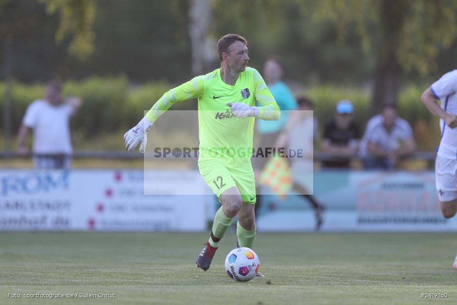 sport, action, TSV Karlburg, TSV, Sportgelände, SVD, SV Darmstadt 98 (U21), Landesfreundschaftsspiele, Karlburg, Hessenliga, HFV, Fussball, D98, Bayernliga Nord, BFV, 10.07.2024 - Bild-ID: 2419160