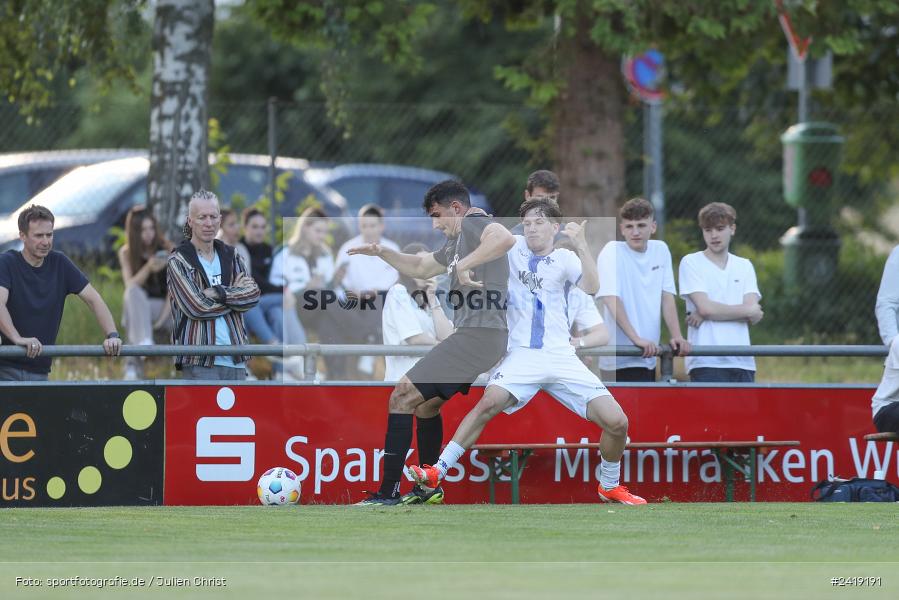 sport, action, TSV Karlburg, TSV, Sportgelände, SVD, SV Darmstadt 98 (U21), Landesfreundschaftsspiele, Karlburg, Hessenliga, HFV, Fussball, D98, Bayernliga Nord, BFV, 10.07.2024 - Bild-ID: 2419191