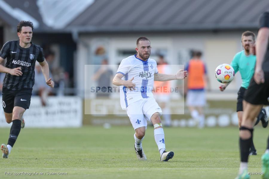 sport, action, TSV Karlburg, TSV, Sportgelände, SVD, SV Darmstadt 98 (U21), Landesfreundschaftsspiele, Karlburg, Hessenliga, HFV, Fussball, D98, Bayernliga Nord, BFV, 10.07.2024 - Bild-ID: 2419198